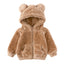 Children Berber Fleece Coat Children's Clothing Cartoon Bear Boy Thickened