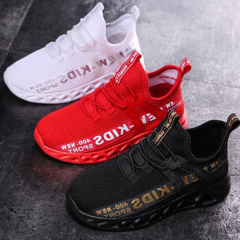 New Mesh Kids Sneakers Lightweight Children Shoes Casual Breathable Boys Shoes Non-slip Girls Sneakers Main image