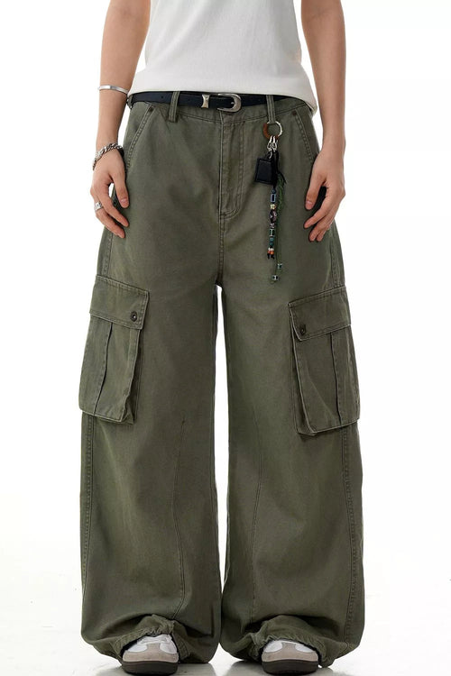Men's Wide Leg Cargo Pants Secondary image