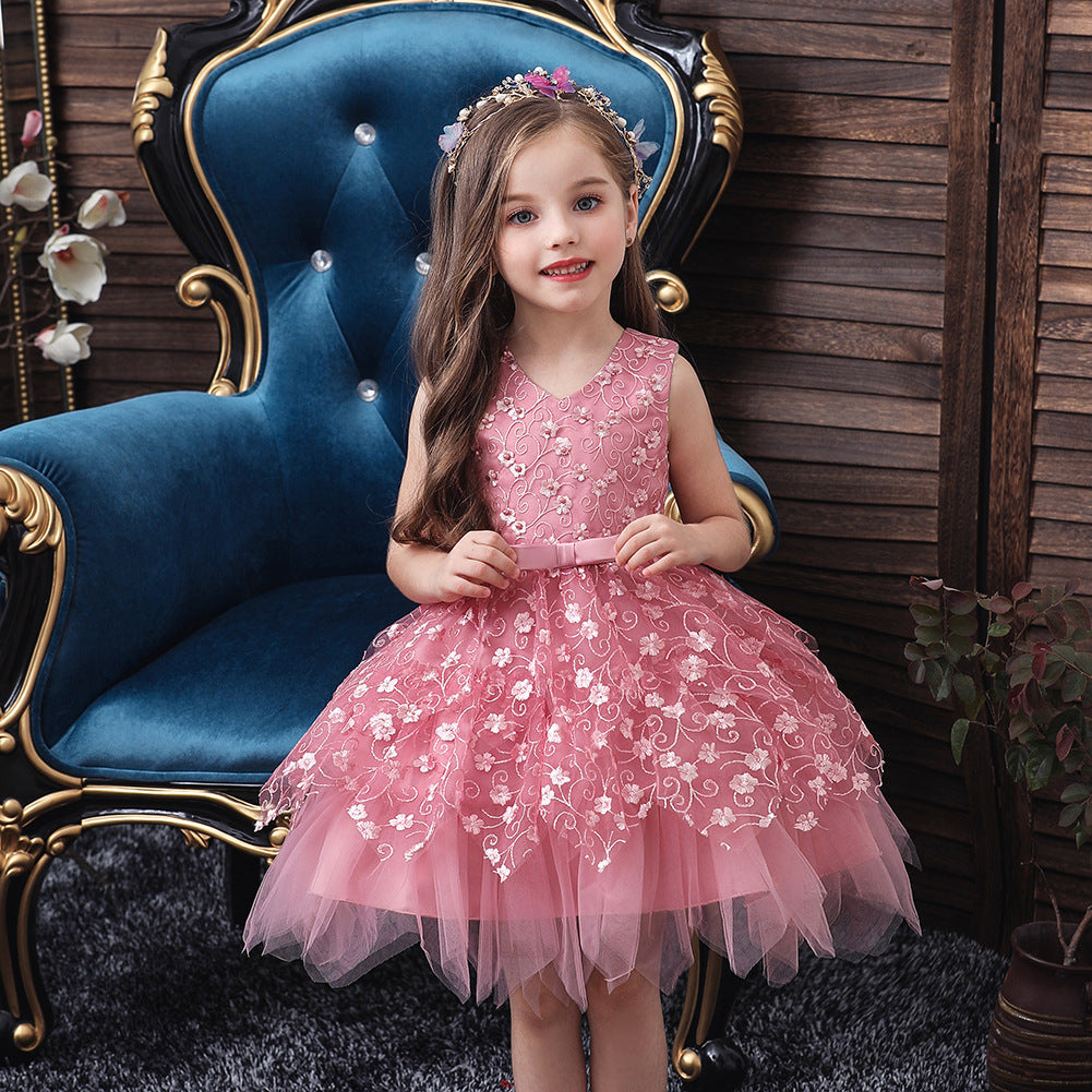 Clothing Baby Girls Middle And Small Children Kindergarten Dresses Main image