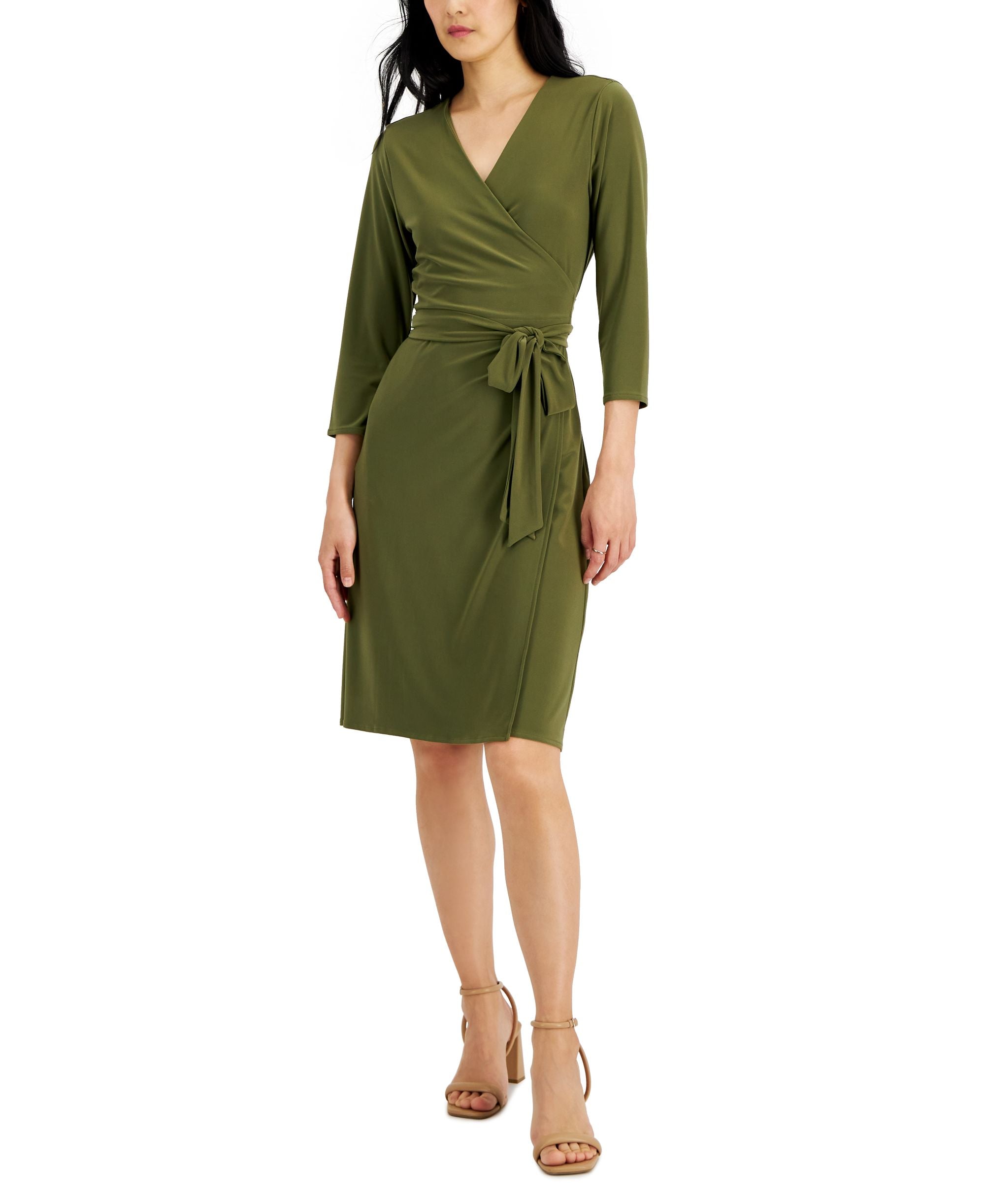 Women's V-Neck Wrap Dress Main image