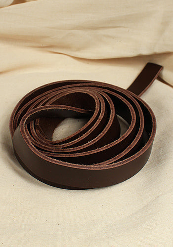 Belt Strap Full-Grain Leather 28 mm Dark Brown Main image