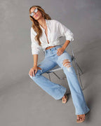 UrbanEase™ Wide-leg Jeans Women