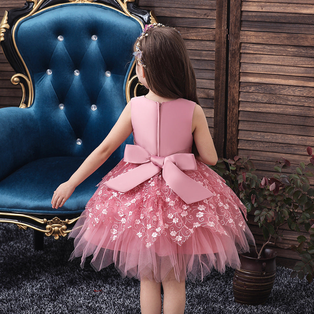 Clothing Baby Girls Middle And Small Children Kindergarten Dresses Secondary image
