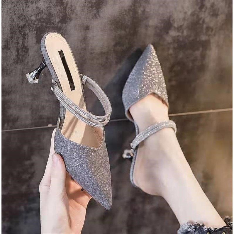 Baotou Sandals Women Stiletto Heels Secondary image
