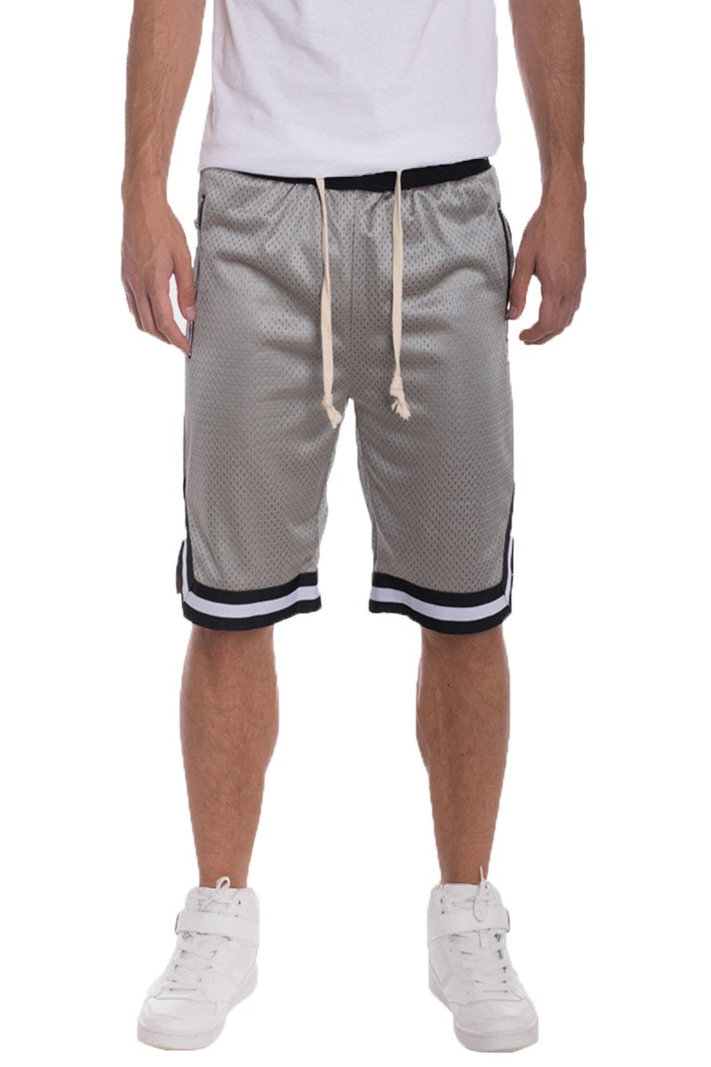 Solid Mesh Basketball Active Shorts Secondary image