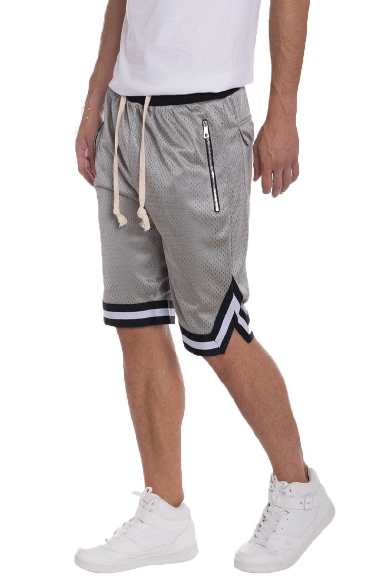 Solid Mesh Basketball Active Shorts Main image