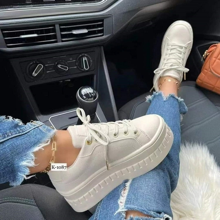 Casual Flat Women's Shoes Beige/Pink/Green/Khaki/Black/White Main image