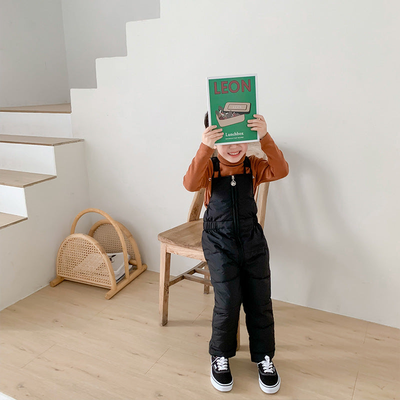 Children Down Cotton Trousers Thickened Clothing Main image