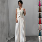 CityMuse Sleeveless Suit Set – Haute Edition 25