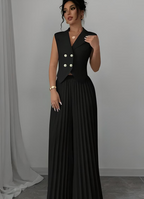CityMuse Sleeveless Suit Set – Haute Edition 25