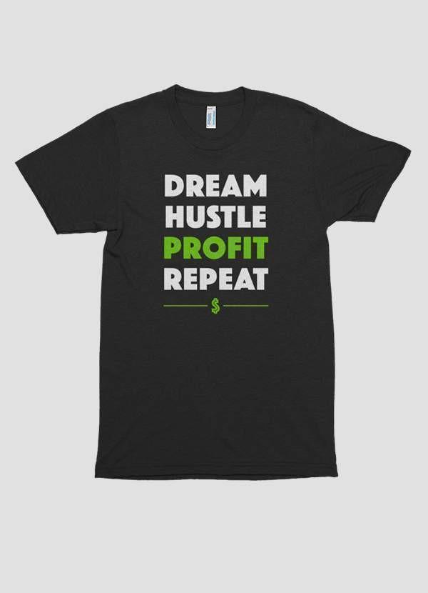 DREAM HUSTLE PROFIT Printed T-shirt Main image
