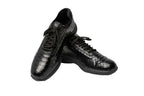 W&H Men's Viper - Python Golf Shoes in Black